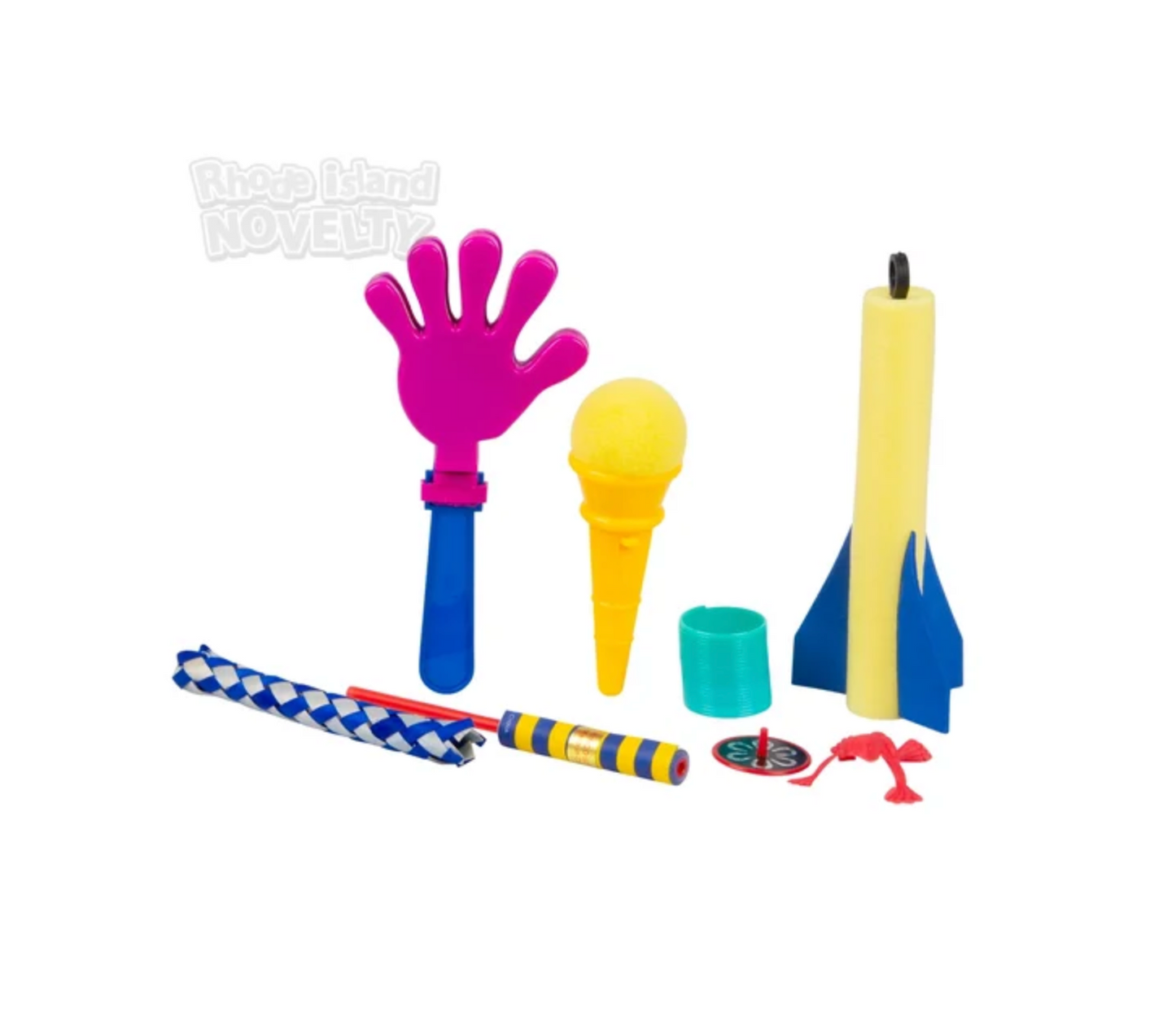 E&Z Party – Happy Birthday Goody Bag with 6 Toys (24‑Pack Case)