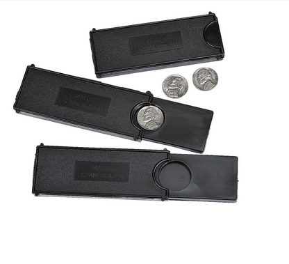 E&Z Party – 4" Magic Coin Case Trick Set (12‑Pack)