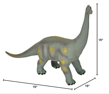 E&Z Party – 15" Soft‑Touch Brachiosaurus Dinosaur Figure