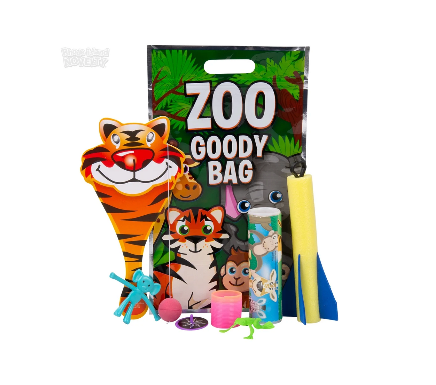 E&Z Party – Zoo Goody Bag with 6 Toys (24‑Pack Case)