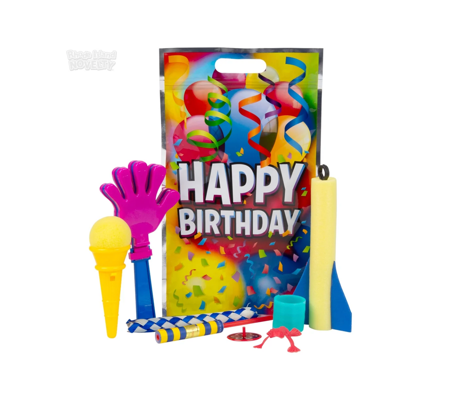E&Z Party – Happy Birthday Goody Bag with 6 Toys (24‑Pack Case)