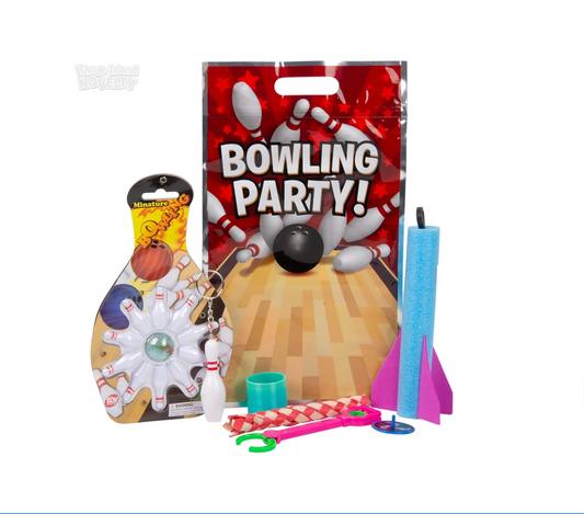 E&Z Party – Bowling Goody Bag with 6 Toys (24‑Pack Case)