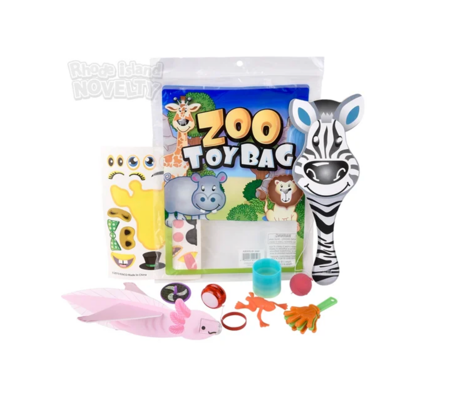 E&Z Party – Zoo Animal Goody Bag (12‑Pack)