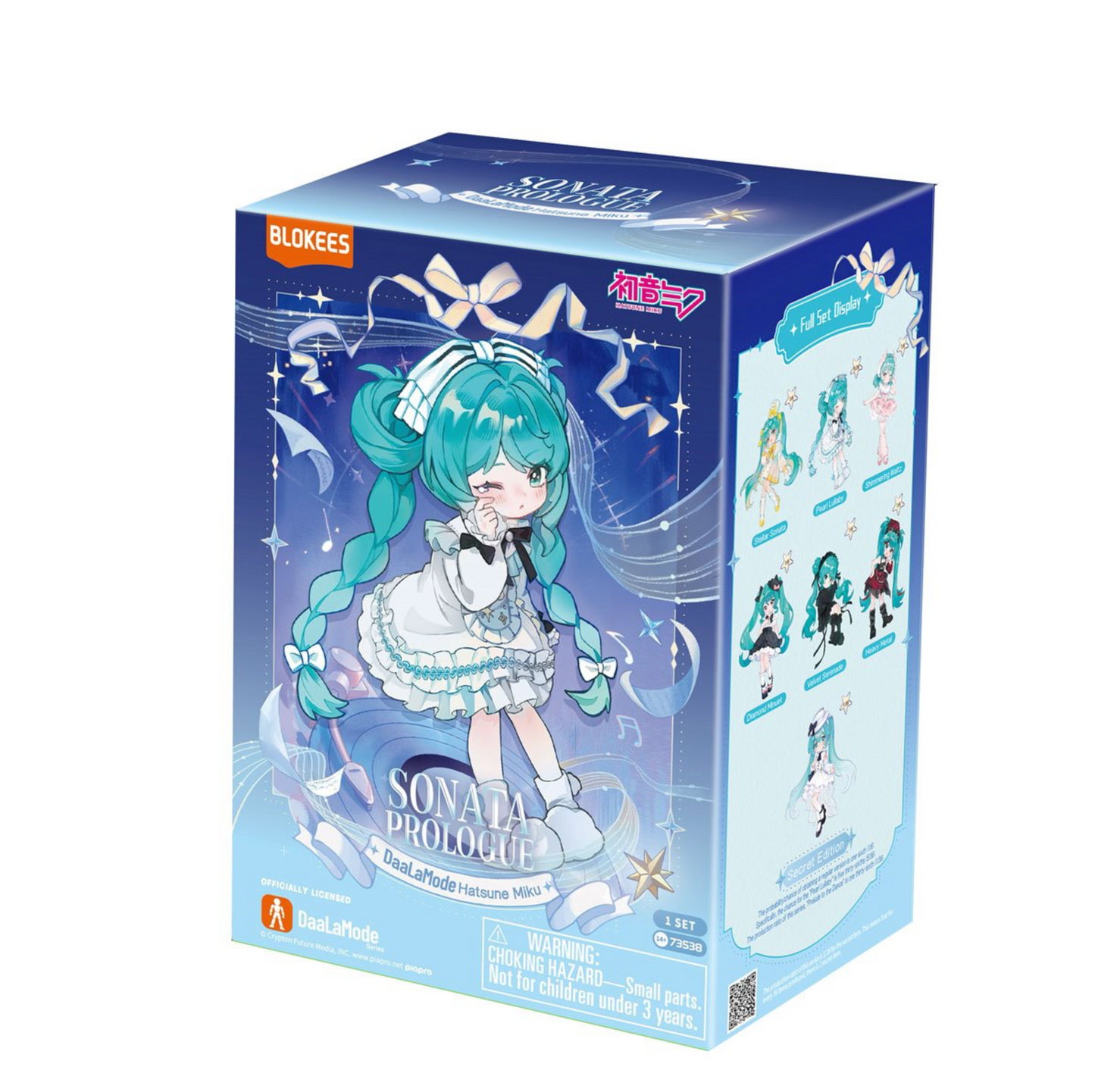 Hatsune Miku DaaLaMode Series – Sonata Prologue (Case of 6 Blind Figures)