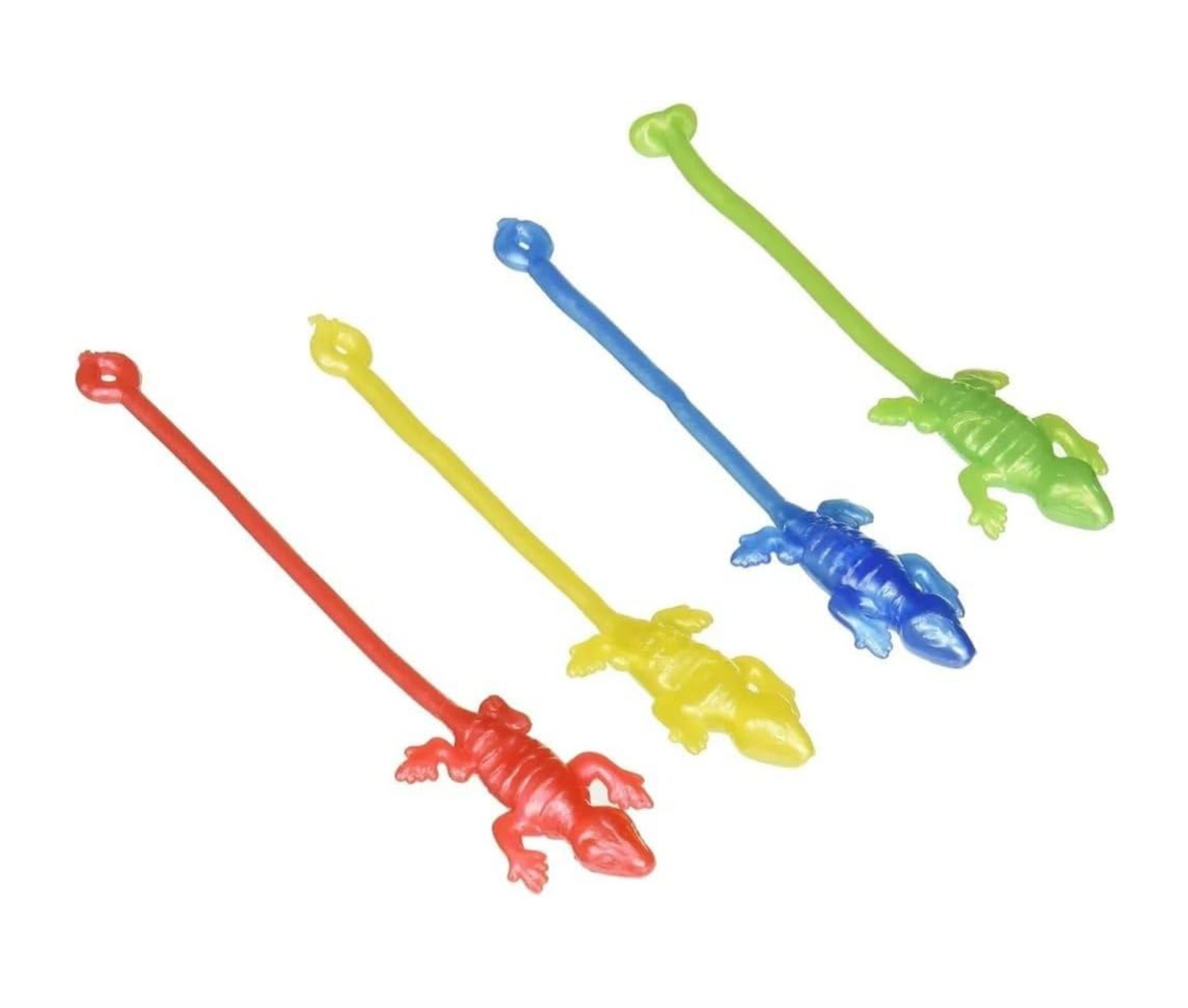 Sticky Lizards – Assorted Colors (Dozen Pack)
