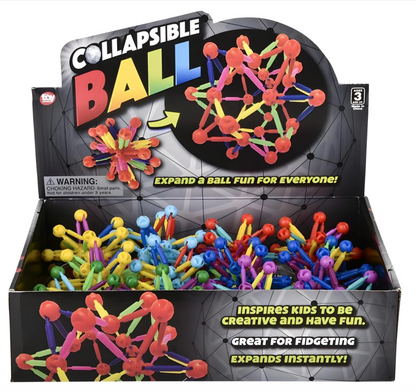 3" Mini Collapsible Ball – Assorted Colors